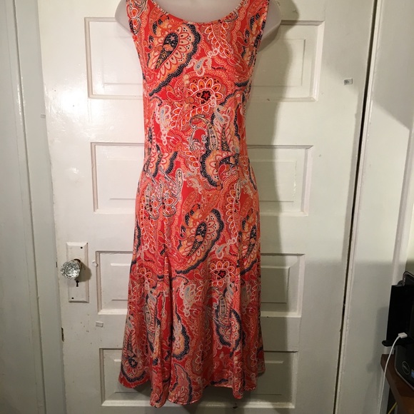 Banana Republic Dresses & Skirts - Banana Republic Sz XL Colorful Paisley Dress NWT